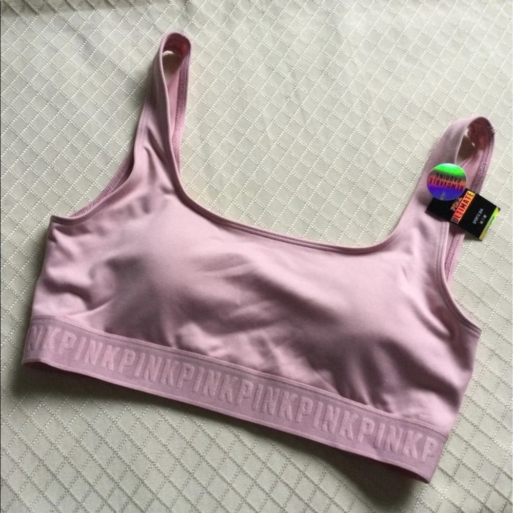 New Pink Sports Bra